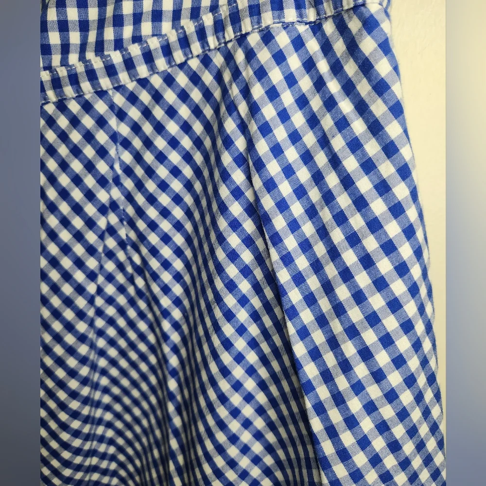 🎉 Women's Cato Blue & White Plaid Skirt Sz 12